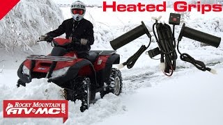 Tusk Heated Grips Kit  Installation [upl. by Nahgen]