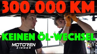 Erster ÖlWechsel nach 300000 KM  Wir spülen jetzt [upl. by Haland]