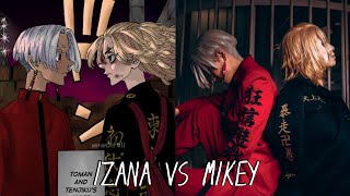 IZANA VS MIKEY ❗ Tenjiku Vs Tokyo Manji Gang 🔥🔥  Jedag Jedug Cosplay TOKYO REVENGERS 🎌 [upl. by Anoo]