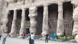 Yungang Grottoes Datong Shanxi China [upl. by Harbard603]