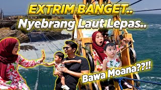 EXTRIM JANTUNG MAU COPOT NAIK GONDOLA KEBUKA DI LAUT LEPAS [upl. by Yehc]