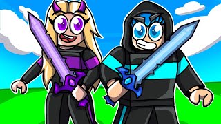 TanqR Carries me in ROBLOX BEDWARS [upl. by Adnwahsor592]