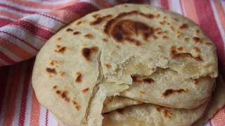 Fresh Flour Tortillas  Homemade Flatbread Recipe  Make Your Own Wraps [upl. by Arezzini]