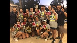 2018 CIFSS D5 Girls Tennis Champions  Maranatha Minutemen [upl. by Limhaj]