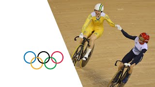 Cycling Track Womens Sprint Final GBR v AUS Full Replay  London 2012 Olympics [upl. by Ahsenrad604]