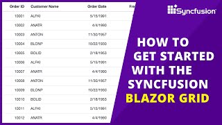 Blazor DataGrid  A StepbyStep Tutorial for Developers [upl. by Jaynell327]