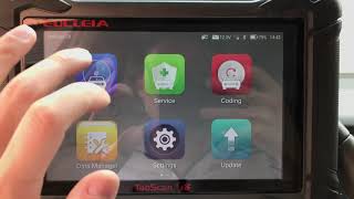 How to use EUCLEIA Tabscan S8 to diagnose Audi A6L obdii365 [upl. by Itisahc]