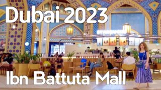 Dubai Shopping Mall 4k Ibn Batutta Mall Walking Tour  United Arab Emirates 🇦🇪 [upl. by Kempe165]