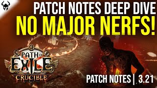 Path Of Exile 321 Patch Notes Deep Dive 🔥  Crucible League 2023 [upl. by Ahsile]