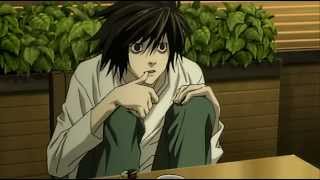 Death Note L explains why he cant sit right [upl. by Agna]