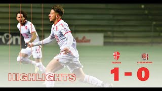 PadovaAlessandria 10 Highlights  22° Giornata Serie C 20232024 [upl. by Cusick332]