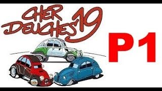 national 2CV 2019 partie 1 larrivée [upl. by Ahsaret]