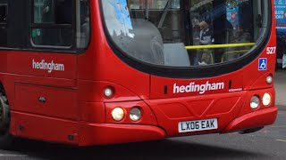 Kickdown Hedingham amp Chambers 527 LX06 EAK  Route 76 [upl. by Nguyen]