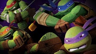 Teenage Mutant Ninja Turtles Theme Song 20122014 with Lyrics TMNT [upl. by Ecnatsnoc]