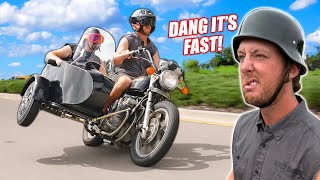 Riding Our Abandoned Motorcycle To Harley Davidson [upl. by Giles35]