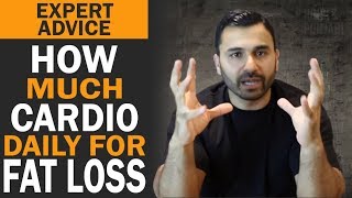 How much Cardio Daily For FAT LOSS Hindi  Punjabi [upl. by Delfine]