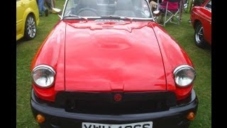 1990 MGB Prototype for MGR V8 amp 1972 MGB GT  Middlewich Classic Car Show [upl. by Taffy]