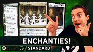 ✨ Enchanted Im Sure ✨  ⚪🟢  Selesnya Enchantments  Standard [upl. by Laurice136]