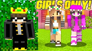 I Secretly Joined a GIRLS ONLY Server in Minecraft [upl. by Martz]