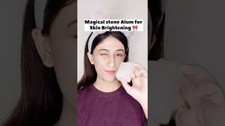 Magical stone Alum for skin Brightening viral viralvideo youtube [upl. by Emirej]