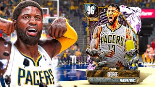 Pink Diamond Paul George Is Almost PERFECT NBA 2K24 MyTeam [upl. by Idalia223]