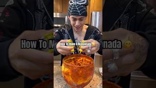 How To Make A Mexican Mangonada 🥭  Chef Suie mangonada cooking chefsuie mexican [upl. by Joao]