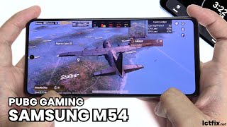 Samsung Galaxy M54 PUBG Gaming test Update 2024  Exynos 1380 120Hz Display [upl. by Patricia]