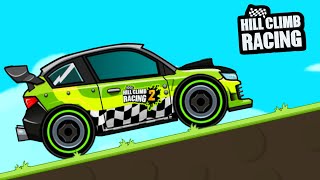 Hill Climb Racing  The Legendary Garage Rally Car😍 [upl. by Yarb144]