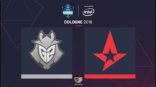 Astralis vs G2  map2 denuke  ESL One Cologne 2018  Group Stage [upl. by Buttaro]