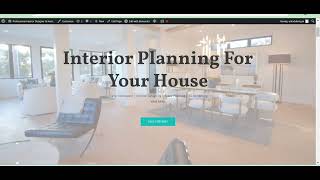 Modern Colorful Interior Designing  Event Planner Website WordPress With Lead Generation Funnel [upl. by Saoj106]