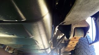 9698 Chevy Pickup brake fluid leak behind gas tank [upl. by Angeline187]