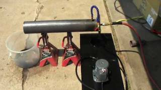 Homemade Babington Ball Waste Oil Burner Boiler Furnace  Part 1 [upl. by Alcinia]