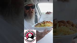 Trying Drive Thru Employees Favorite Order Panda Express pandaexpress honestfoodreviews [upl. by Cornela]