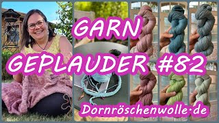 Garngeplauder 82 Hochzeit und Reise und mein Tuch ist fertig Strickpodcast Dauerwerbesendung [upl. by Idnat202]