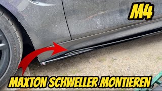 Nurnoch Betrüger auf Kleinanzeigen  Defekte Maxton Schweller Verbauen  BMW M4 F82 [upl. by Hylton591]