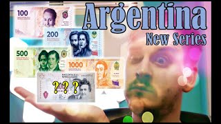 Argentina  NEW SERIES PREVIEW  New Peso Banknotes [upl. by Hazel]