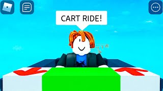 ROBLOX Cart Ride Funny Moments TROLL [upl. by Sigismundo285]