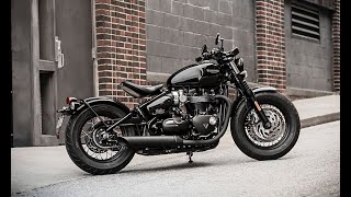 2023 Triumph Bonneville Bobber [upl. by Haldas]