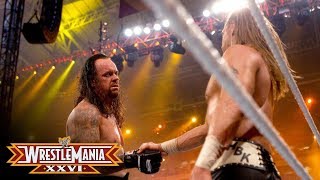 The Undertaker shows respect to Shawn Michaels after the Career vs Streak Match WrestleMania XXVI [upl. by Dane]