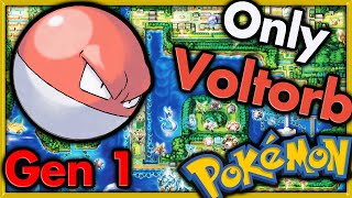 Can I Beat Pokemon Red with ONLY Voltorb 🔴 Pokemon Challenges ► NO ITEMS IN BATTLE [upl. by Mairam]