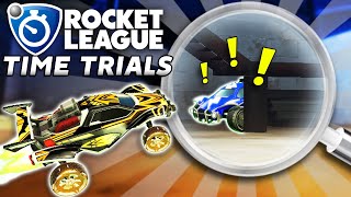 THE ROCKET LEAGUE TIME TRIALS  HIDE N SEEK EDITION [upl. by Elleinwad8]