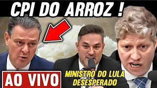 ðŸš¨AO VIVO URGENTE MINISTRO DO LULA FICA DESESPERADO  FOI ENQUADRADO SOBRE O LEILÃƒO DO ARROZ [upl. by Aline]