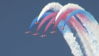 RIAT Red Arrows Royal Airforce Aerobatic Team [upl. by Aehsa636]