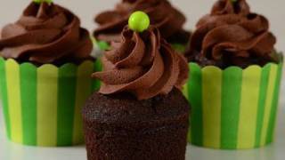 Chocolate Cupcakes Classic Version  Joyofbakingcom [upl. by Sylvan]