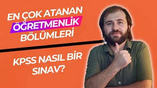 EN ÇOK ATANAN ÖĞRETMENLİK BÖLÜMLERİ yks2023 tercihdanışmanlığı yks [upl. by Charlot989]