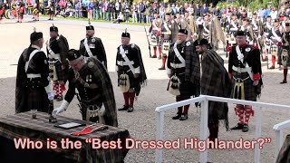 The Atholl Highlanders 2022  Presentation of Awards [upl. by Ratha]