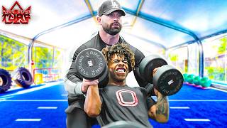 Bunchie Young Insane Workout With Bradley Martyn [upl. by Nosliw]