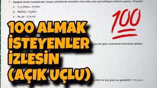 10Sınıf Kimya 2Dönem 1Yazılı [upl. by Airekat502]