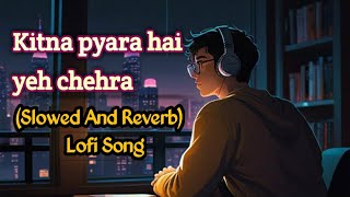 Kitna Pyaara hai yeh Chehra  Slowed and Reverb  lofimix lofiadda24x7 [upl. by Amsirhc]