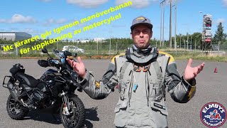 FILMEN om manöverbanan för motorcykel uppkörningen av Mc Läraren [upl. by Dario]